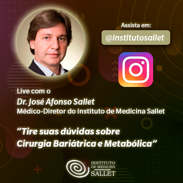 Assista a live com o Dr. José Afonso Sallet