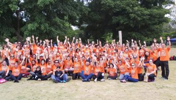 Veja as fotos da caminhada Passos Solidários