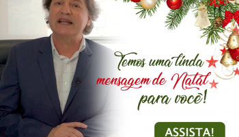 Temos uma linda mensagem de Natal para você!