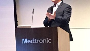 Dr José Afonso Sallet palestrando no Fórum de Cirurgia Bariátrica e Metabólica promovido pela Medtronic